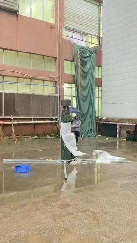 9米电动碳纤维升降杆